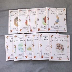 Beatrix Potter Books Set of 11 Hardcover